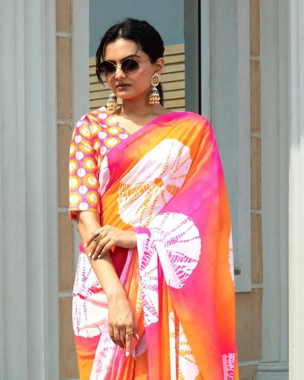 Party_Wear_Soft_Fendy__Digital_print_Saree