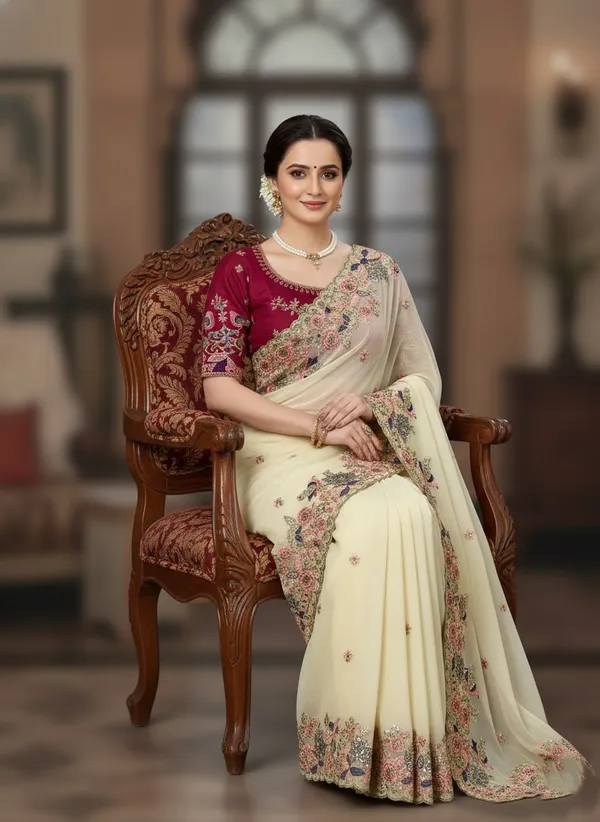 Party_Wear_Soft_Georgette_Saree