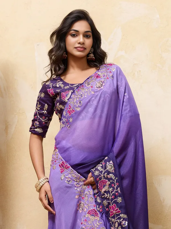 Party_Wear_Soft_Star_Georgette_Saree