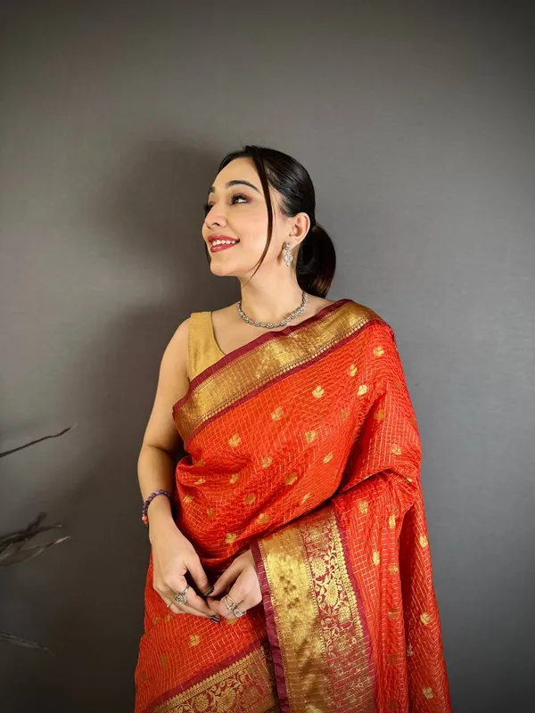 Royal_Burnt_Orange_Banarasi_Tissue_Silk_Saree_with_Zari_Butti_&_Rich_Border