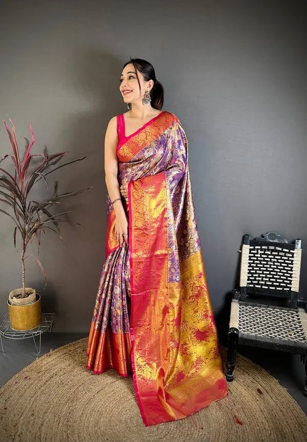 Royal_Gold_Purple_Kanjivaram_Silk_Saree