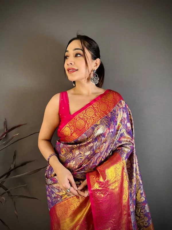 Royal_Gold_Purple_Kanjivaram_Silk_Saree
