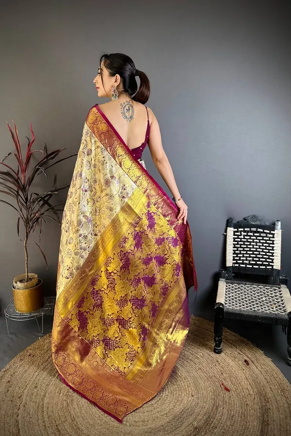 Royal_Gold_Wine_Kanjivaram_Silk_Saree