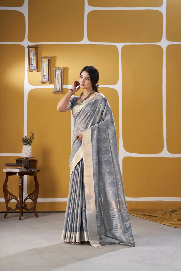 Royal_Grey_Zari_Weaving_Linen_Cotton_Silk_Saree_–_Elegant_Party_&_Wedding_Wear