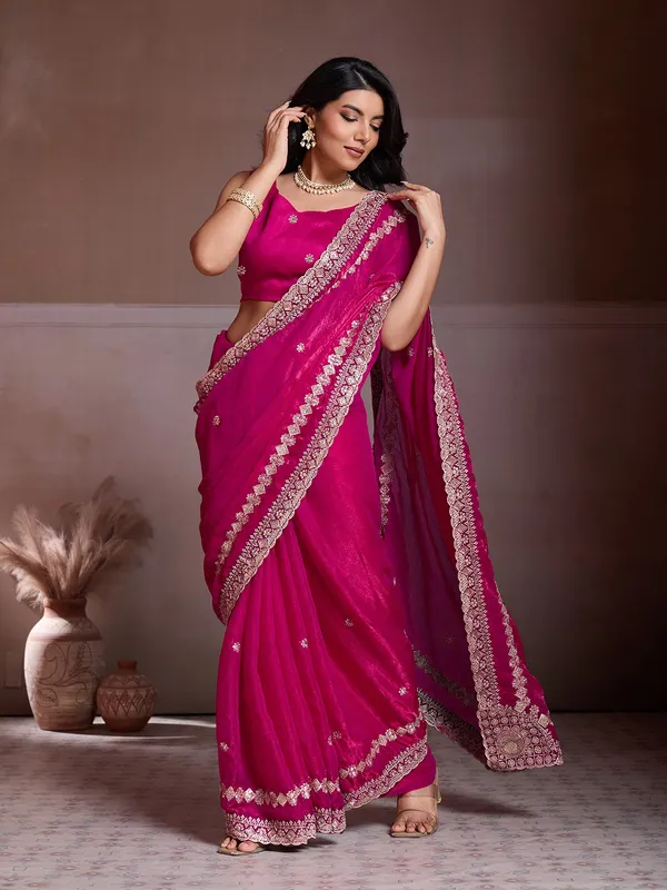 Royal_Magenta_Wine_–_Amruta_Party_Wear_Fendy_Chiffon_Saree