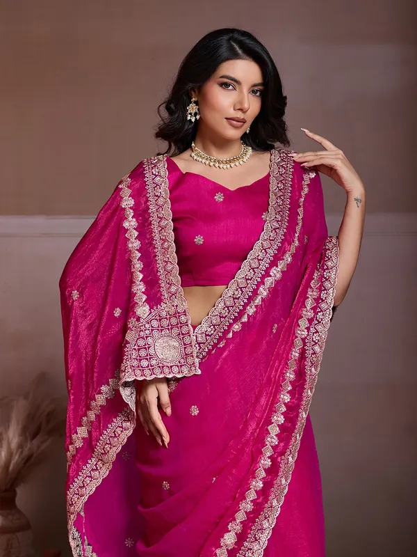 Royal_Magenta_Wine_–_Amruta_Party_Wear_Fendy_Chiffon_Saree