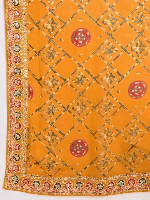 Royal_Mustard_Marigold_Bandhej_Wedding_Georgette_Saree