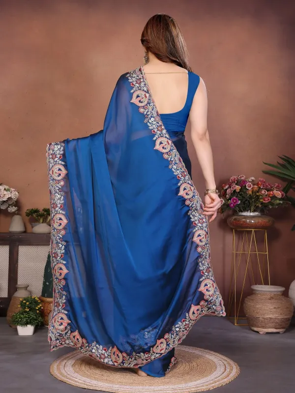 Royal_Navy_Blue_Party_Wear_Soft_Rangoli_Silk_Saree