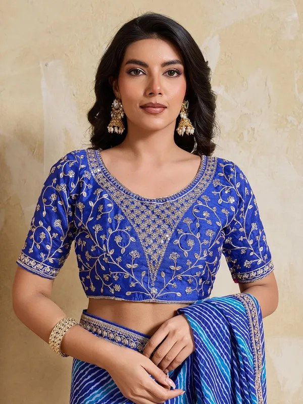 Royal_Ocean_Blue_Laheriya_Bandhej_Wedding_Georgette_Saree