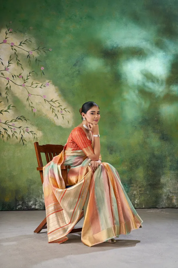 Soft_Linen_Cotton_Silk_Saree_with_Gold_Zari_Weaving_–_Pastel_Multicolor_Elegant_Party_Wear