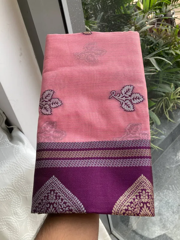 Soft_Pink_&_Royal_Purple_Wedding_Wear_Banarasi_Silk_Saree_with_Heavy_Zari_Woven_Pallu
