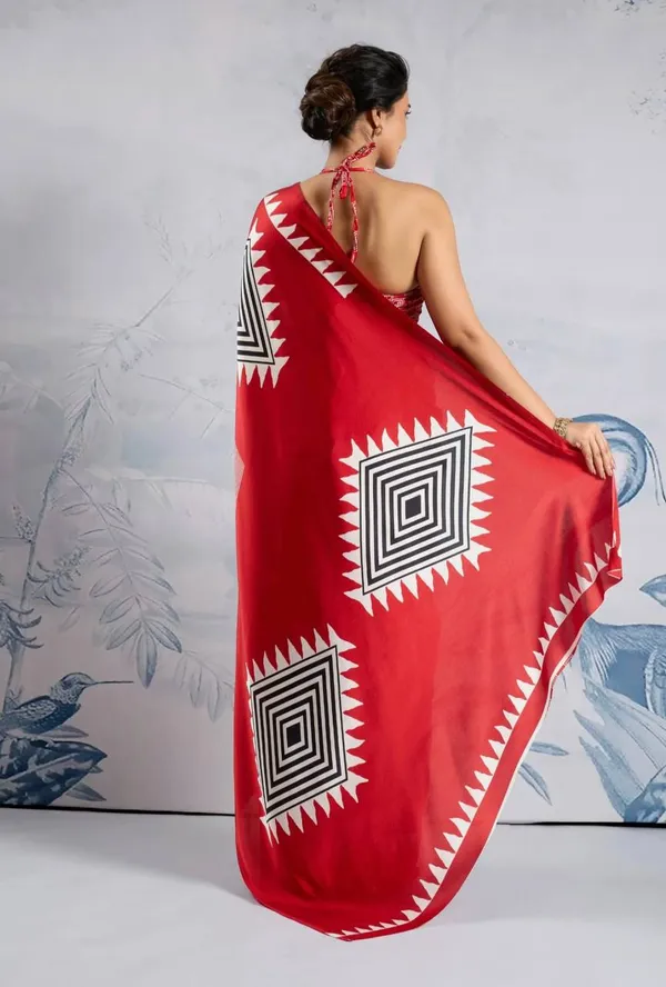Urban_Flame_Digital_Print_Model_Silk_Saree
