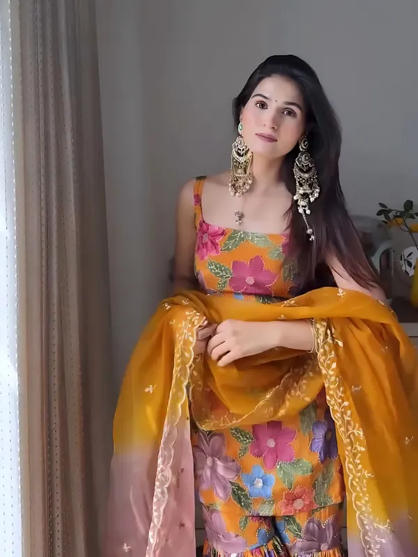 Multicolor_Floral_Digital_Print_Chinon_Silk_Top_Sharara_Set_with_Dupatta