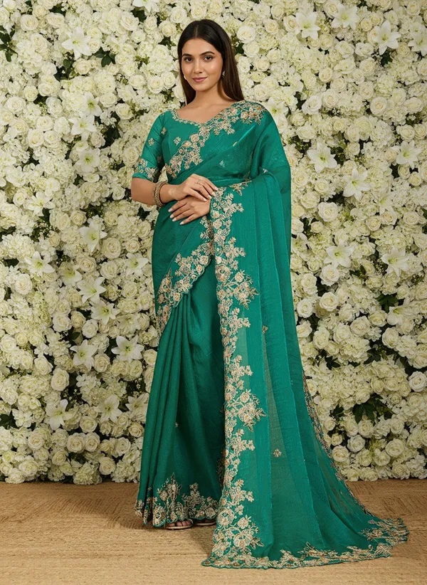 Vinayak_Party_Wear_Soft_Fendy_Chiffon_Embroidered_Saree_with_Blouse