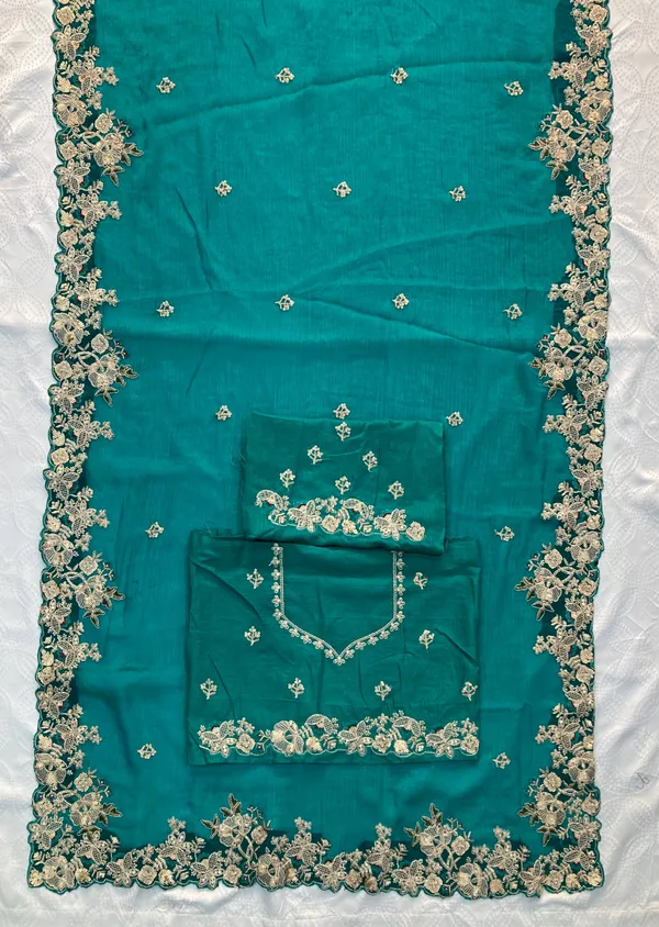 Vinayak_Party_Wear_Soft_Fendy_Chiffon_Embroidered_Saree_with_Blouse