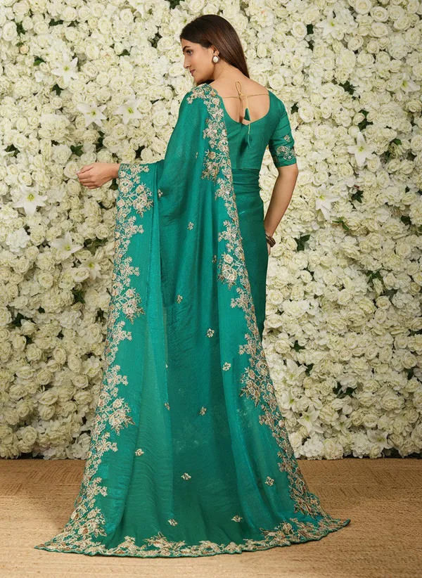 Vinayak_Party_Wear_Soft_Fendy_Chiffon_Embroidered_Saree_with_Blouse