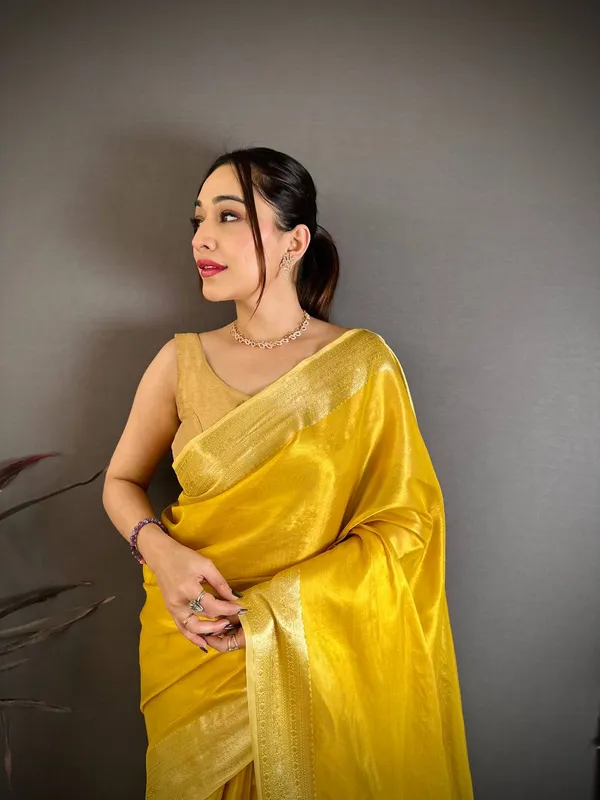 Weaving_Zari_Concept_BANARASI_SOFT_Tissue_SILK_SAREE