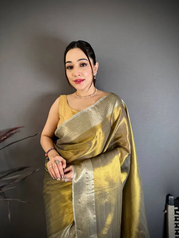 Weaving_Zari_Concept_BANARASI_SOFT_Tissue_SILK_SAREE
