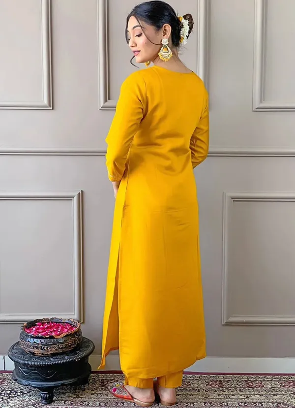 Mustard_Yellow_Embroidered_Kurta_Set_with_Floral_Printed_Dupatta_�_Designer_Ethnic_Kurti_Set_for_Women