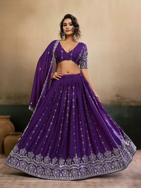 legant_Purple_Embroidered_Star_Georgette_Lehenga_Choli_Set_with_Cutwork_Dupatta