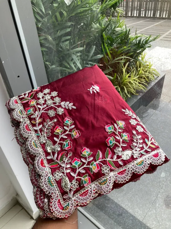Maroon_Party_Wear_Soft_Rangoli_Silk_Saree_For_Women