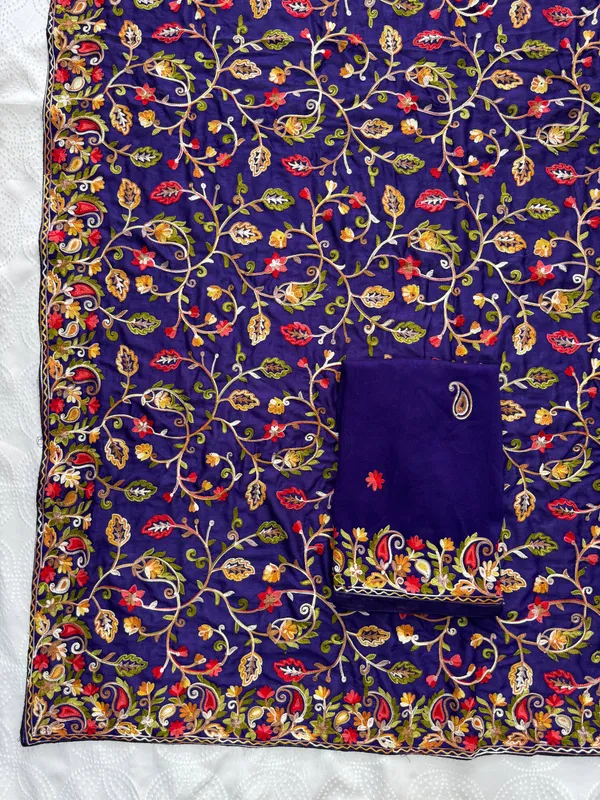 Embroidered_Work_Vichitra_Silk_Classic_Saree_In_Purple_Colour