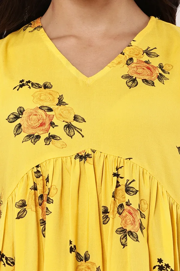 Yellow_Cotton_Premium_Sleeveless_Top_For_Women