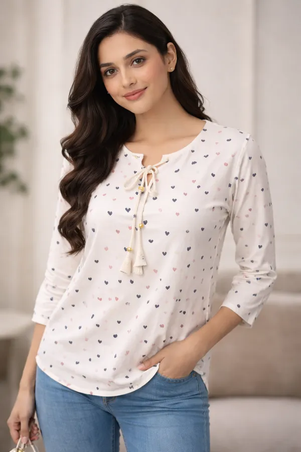 White_Cotton_Premium_Top_For_Women