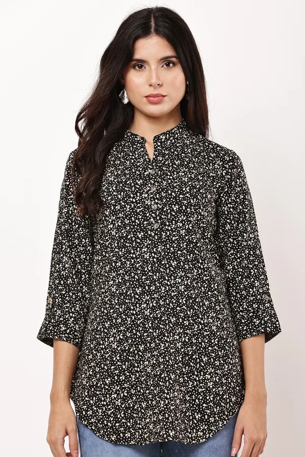 Black_Cotton_Premium_Kurti_For_Women