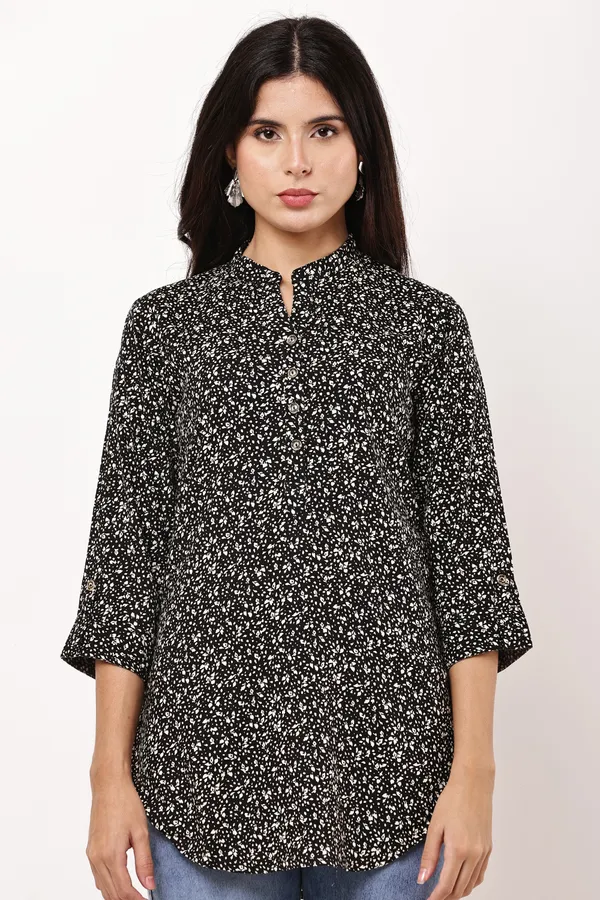 Black_Cotton_Premium_Kurti_For_Women