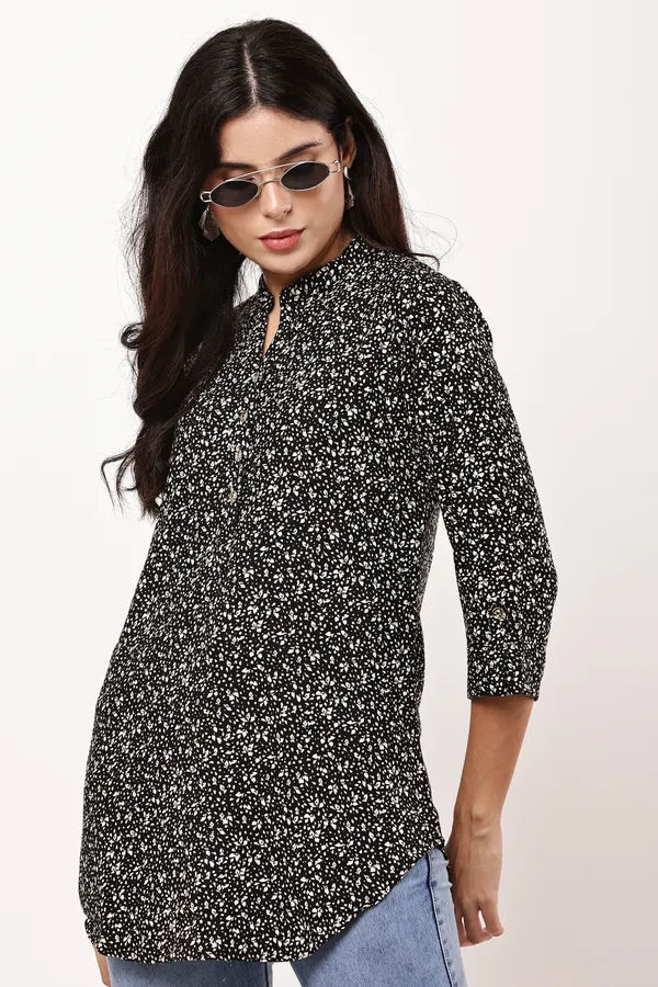 Black_Cotton_Premium_Kurti_For_Women