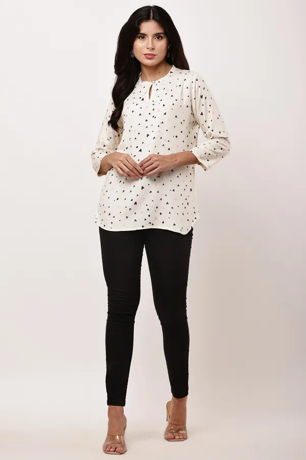 White_Cotton_Premium_Top_For_Women