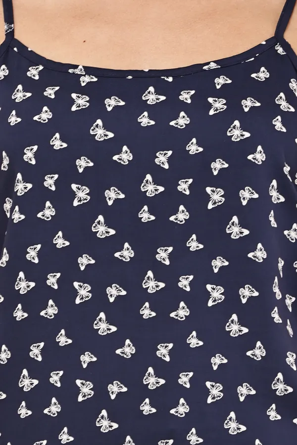 Navy_Blue_Cotton_Premium_Kurti_For_Women