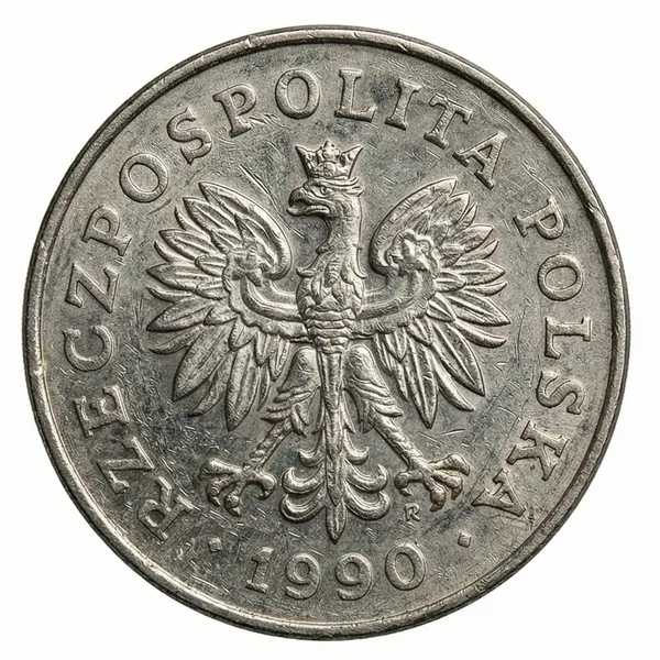 100_Zlotys_1990_Poland_Old_Copper-Nickel_Coin