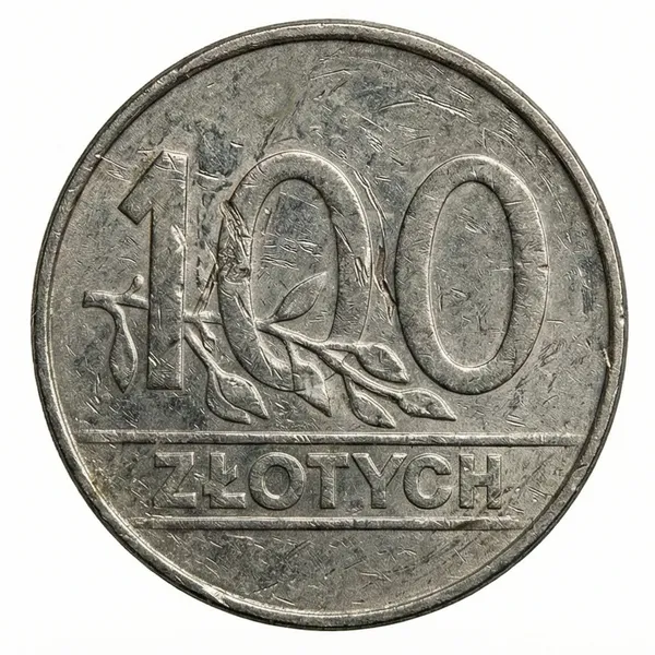 100_Zlotys_1990_Poland_Old_Copper-Nickel_Coin