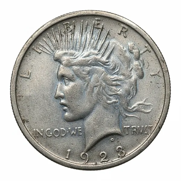 Silver-Plated_1_Dollar_1923_Usa_Old_Collecting_Coin