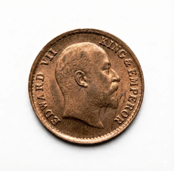 1/12_Anna_1906_King_Edward_7Th_British_India_Old_Copper_Coin