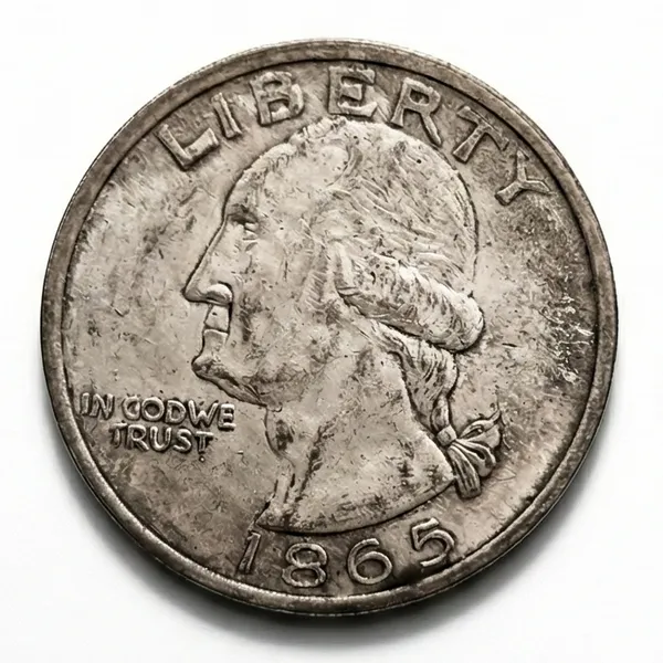1_Dollar_1865_Liberty_United_State_Of_America_Old_Coin