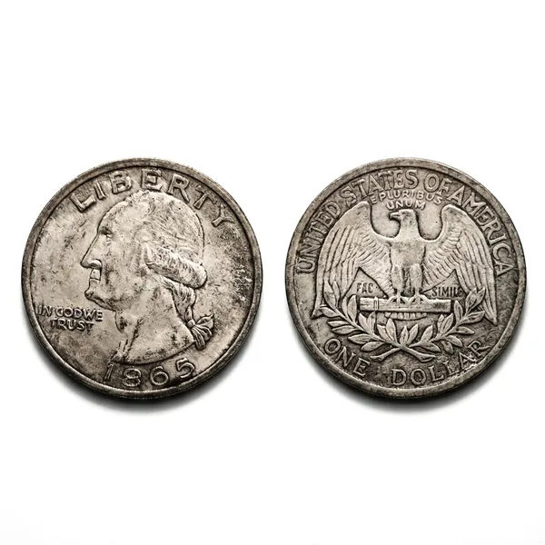 1_Dollar_1865_Liberty_United_State_Of_America_Old_Coin