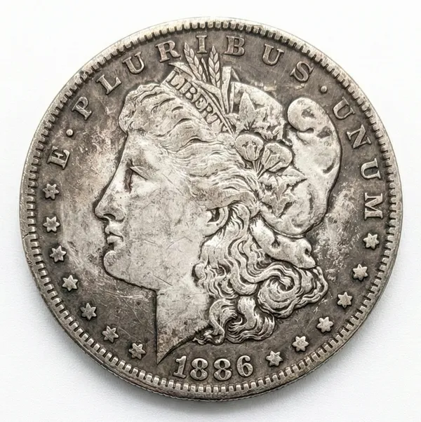 1_Dollar_1886_Morgan_United_State_Of_America_Old_Coin