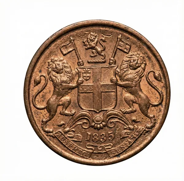 Rare_1_Quarter_Anna_1835_East_India_Company_Old_Copper_Collecting_Coin