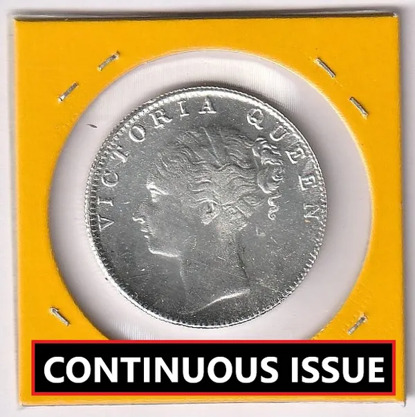 Silver-Plated_Continuous_1_Rupee_1840_Victoria_Queen_British_India_Old_Coin
