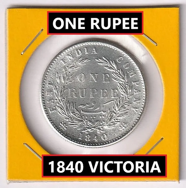 Silver-Plated_Continuous_1_Rupee_1840_Victoria_Queen_British_India_Old_Coin