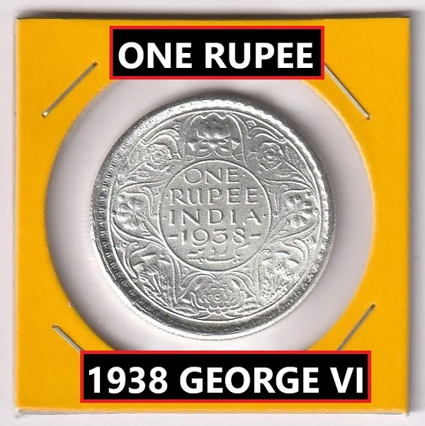 Silver-Plated_One_Rupee_1938_King_George_Vi_British_India_Old_Coin