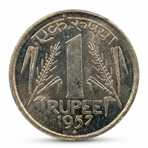 Rare_1_Rupee_1957_India_Limited_Fantasy_Coin