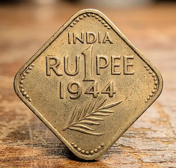 Gold_1_Rupee_1944_King_George_Vi_British_India_Old_Coin
