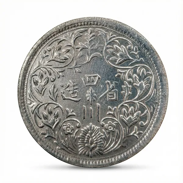 Silver-Plated_1_Rupee_1902-1942_Tibet_India_Coin