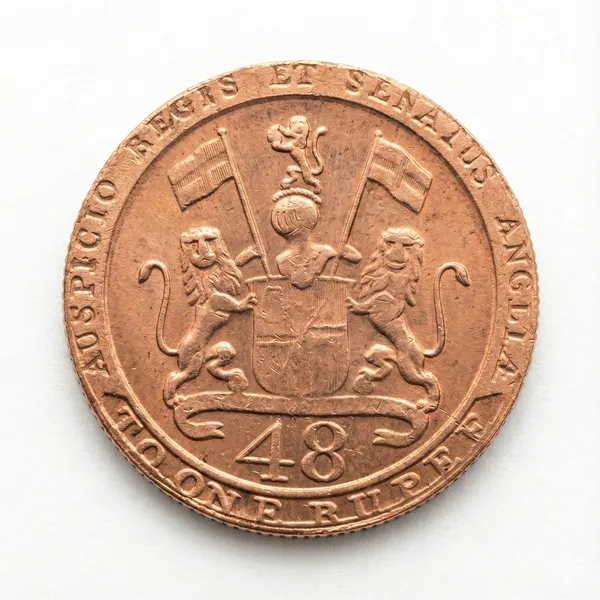 1/48_Rupees_1794_Madras_Presidency_India_Old_Copper_Coin