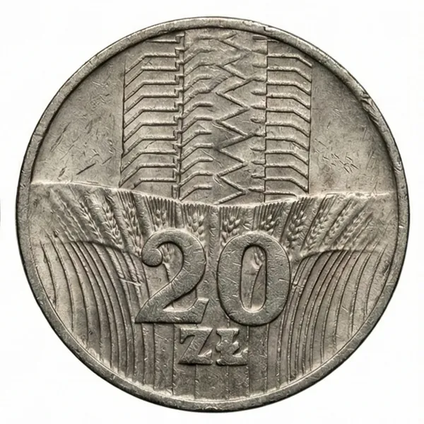 20_Zlotys_Random_Year_Poland_Old_Copper-Nickel_Coin