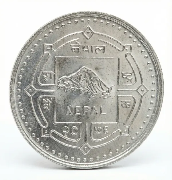 Silver-Plated_2500_Rupees_1469-2019_Guru_Nanak_Dev_Nepal_Coin
